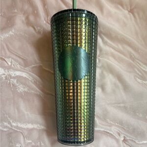 Starbucks Iridescent Tumbler with Straw